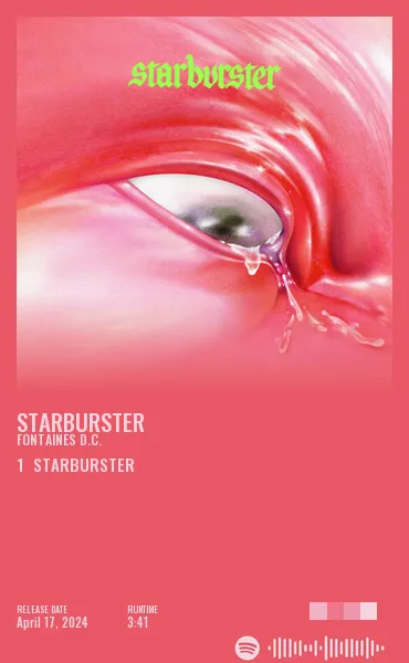 Starburster by Fontaines D.C.