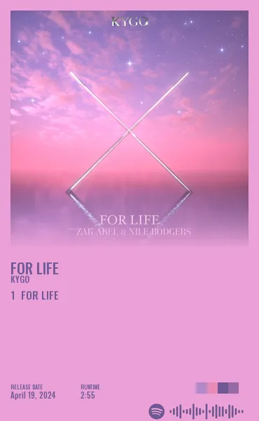 For Life by Kygo