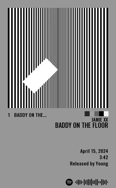 Baddy On The Floor by Jamie xx