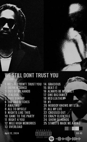 WE STILL DONT TRUST YOU by Future