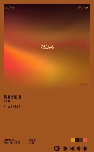 WAHALA by CKay